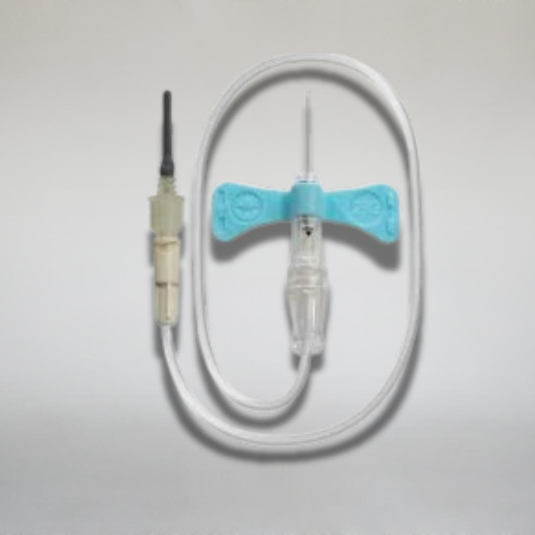 DISPOSABLE BLOOD COLLECTION NEEDLE (BLUE MARIPOSAS )- 23G