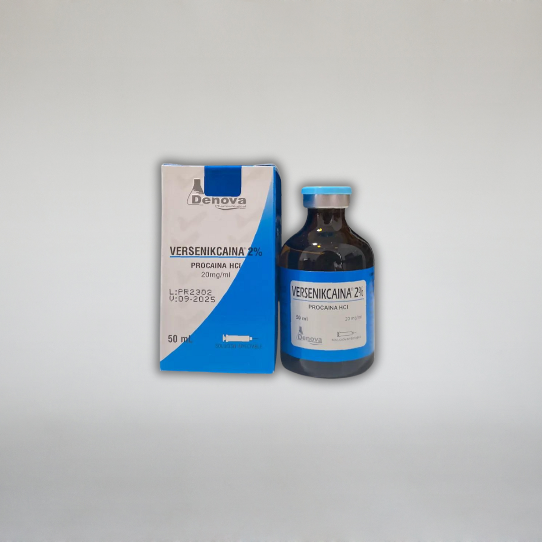 VERSENIKCAINA 2% PROCAÍNA 20 MG